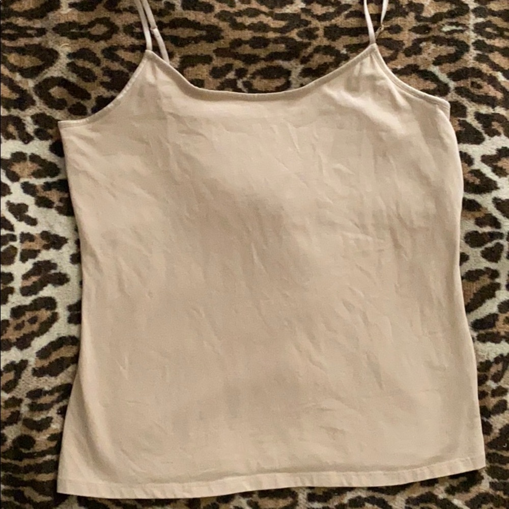 DONATED 2 a Tee camisole 95/5 cotton/spandex XL